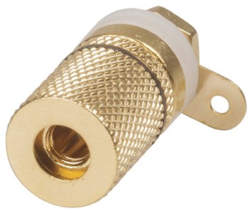 UNSPECIFIED MANUFACTURER BLACK BANANA SOCKET BINDING POST FOR AUDIO AMPS