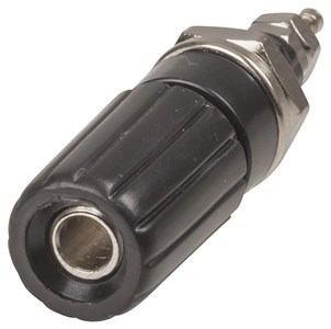 UNSPECIFIED MANUFACTURER BLACK DELUXE BINDING POST WITH BANANA SOCKET FOR AUDIO