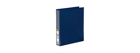 MARBIG DURABLE BLUE A4 INSERT BINDER - 300 PAGES CAPACITY
