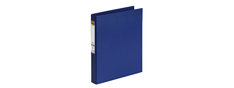 MARBIG BLUE A4 PE RING BINDER - EARTH FRIENDLY FILING