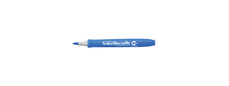 UNSPECIFIED MANUFACTURER BLUE BRUSH TIP PAINT MARKER FOR GLASS, METAL & MORE
