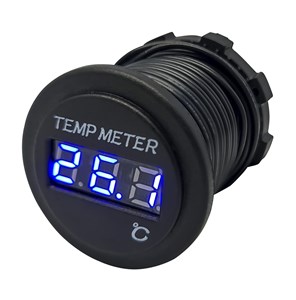 UNSPECIFIED MANUFACTURER BLUE LED PANEL MOUNT THERMOMETER WITH 3M SENSOR