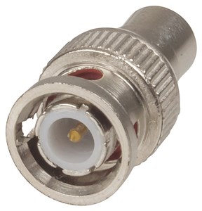 GENERIC/UNSPECIFIED MANUFACTURER BNC TO RCA ADAPTOR PLUG SOCKET CONVERTER FOR AV & CCTV