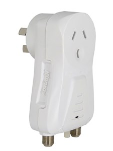 UNKNOWN MANUFACTURER PLUG-IN TV ANTENNA SIGNAL BOOSTER FOR CLEARER VIEWING