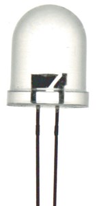 GENERIC COMPONENT BRIGHT BLUE 5MM LED 2500MCD CLEAR LENS FOR PROJECTS