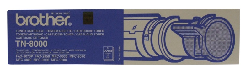 BROTHER TN-8000 HIGH-YIELD TONER CARTRIDGE FOR RELIABLE PRINTING