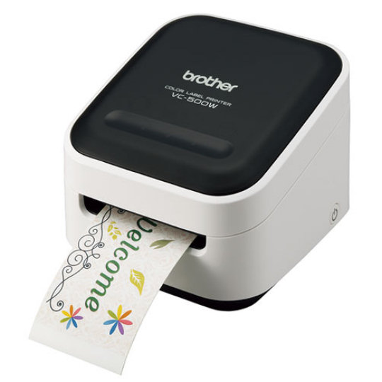 BROTHER VC-500W COMPACT WIRELESS LABEL PRINTER