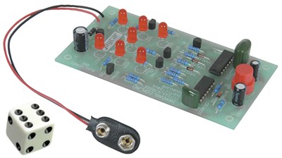 SHORT CIRCUITS CASINO DICE ELECTRONIC PROJECT KIT - FUN DIY