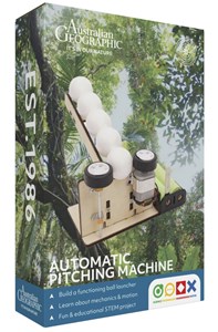 AUSTRALIAN GEOGRAPHIC ECO WORKSHOP PITCHING MACHINE FOR KIDS