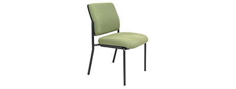 BURO LINDIS GUEST CHAIR GREEN - DURABLE & STACKABLE OFFICE SEATING