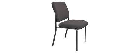 BURO LINDIS GUEST CHAIR GREY - DURABLE & COMFORTABLE SEATING