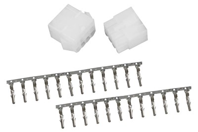 UNSPECIFIED MANUFACTURER (NYLON LINE) DURABLE 12 PIN MULTI PIN PLUG AND SOCKET CONNECTOR ASSEMBLY