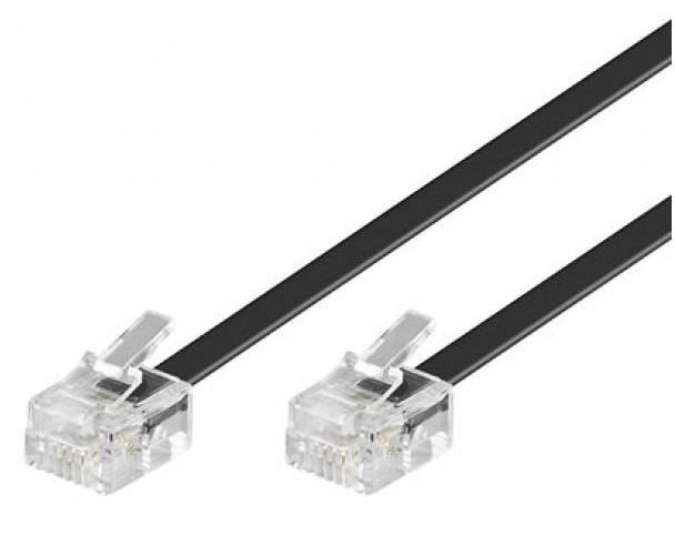 ASTROTEK RJ11 MALE TO MALE TELEPHONE CABLE - 2M