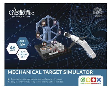 AUSTRALIAN GEOGRAPHIC STEM ROTATING TARGET FOR FUN & LEARNING