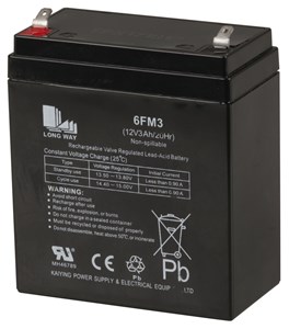 GENERIC/SYSTEM SPECIFIC REPLACEMENT SLA BATTERY FOR CS2497 PA SYSTEMS