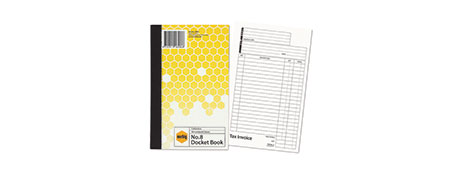 GENERIC/SUPPLIER STOCK QUALITY DOCKET & CARBONLESS WRITING PADS FOR GERALDTON BUSINESSES