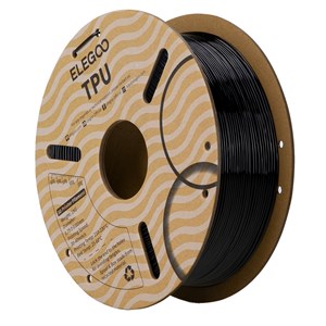 ELEGOO BLACK TPU FILAMENT 1.75MM 1KG FOR FLEXIBLE PRINTS