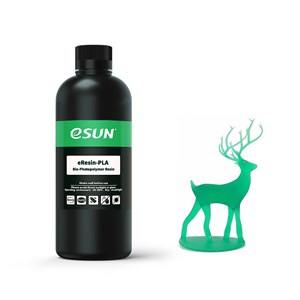 ESUN GREEN 500G PLA RESIN FOR RESIN 3D PRINTERS