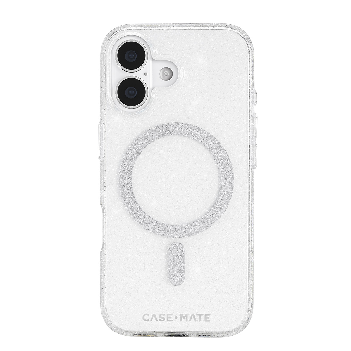 CASE-MATE TWINKLE MAGSAFE CASE FOR IPHONE 17 - SILVER SPARKLE