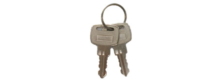 GENERIC/UNSPECIFIED MANUFACTURER CASH BOX BLANK KEYS - ROUND HEAD KEY BLANKS FOR CUTTING