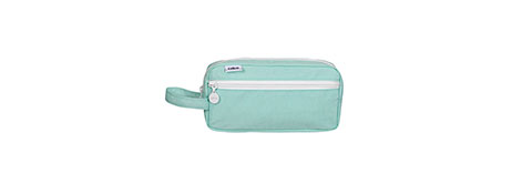 CELCO PASTEL GREEN PENCIL CASE - SECURE STATIONERY STORAGE