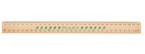 CELCO QUALITY WOODEN RULERS - METRIC & POLISHED OPTIONS