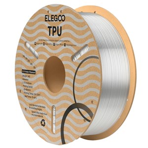 ELEGOO CLEAR TPU 1.75MM FILAMENT 1KG FOR FLEXIBLE PRINTS