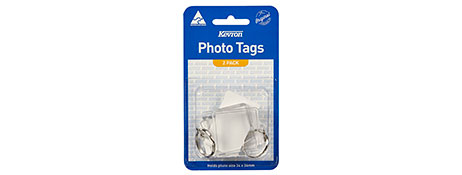 KEVRON CLEAR PHOTO KEY TAGS FOR CUSTOM DIY PROJECTS