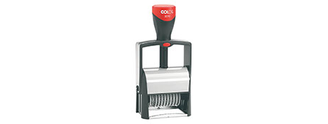 COLOP CLASSIC LINE NUMBERER STAMP WITH MICROBAN PROTECTION