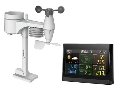 UNSPECIFIED MANUFACTURER COLOUR DISPLAY DIGITAL WEATHER STATION - MONITOR YOUR LOCAL CLIMATE