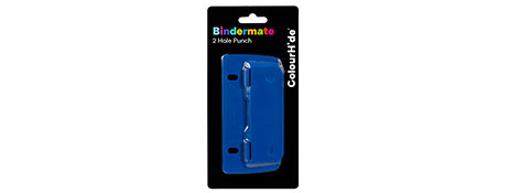 COLOURHIDE BINDERMATE STORAGE POUCH FOR RING BINDERS - BLUE