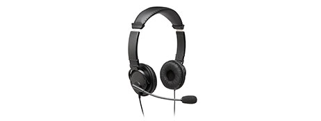 UNSPECIFIED MANUFACTURER COMFORTABLE STEREO HEADPHONES WITH NOISE-CANCELLING MIC