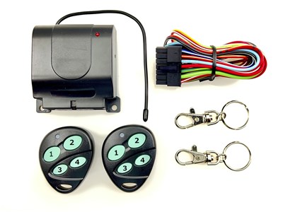 GENERIC AUTOMATION SOLUTIONS UNIVERSAL 4-DEVICE REMOTE CONTROL & KEY FOB SYSTEM
