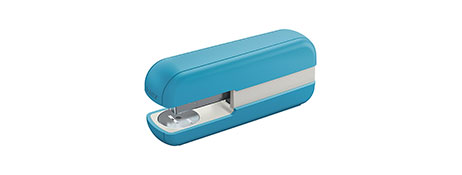 COSY STAPLER 30 SHEET CALM BLUE WITH DIRECT IMPACT TECHNOLOGY
