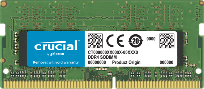 MICRON (CRUCIAL) CRUCIAL 32GB DDR4 3200MHZ LAPTOP RAM UPGRADE FOR FASTER PERFORMANCE