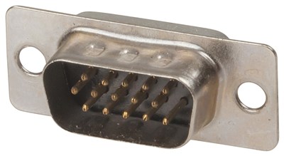 UNSPECIFIED MANUFACTURER DB15HD MALE CONNECTOR FOR RELIABLE SOLDER CONNECTIONS