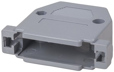 GENERIC/UNSPECIFIED MANUFACTURER (ASSUMING STANDARD COMPONENT) DB25 PLASTIC BACKSHELL FOR RELIABLE CONNECTOR TERMINATION