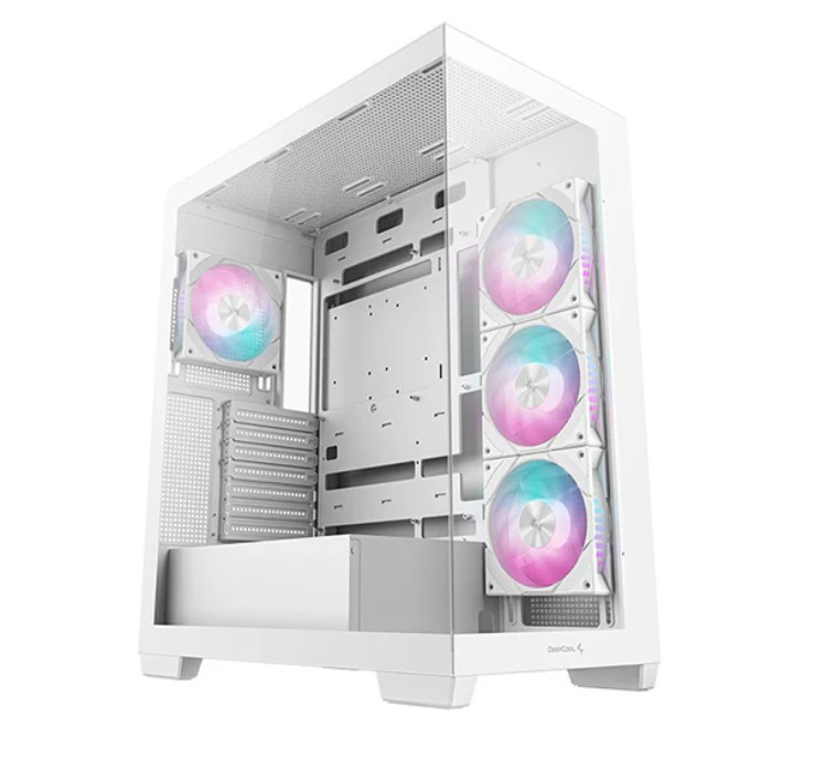DEEPCOOL R-CG580-WHADA4-G-1 MID-TOWER CASE WHITE
