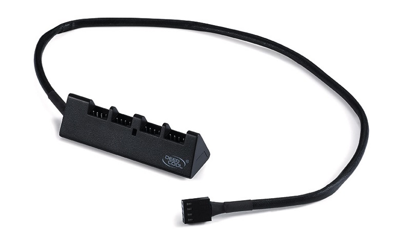DEEPCOOL PWM FAN HUB FOR PC COOLING MANAGEMENT
