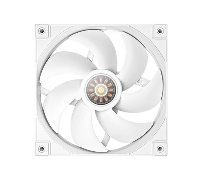 DEEPCOOL RF120F PWM FAN WHITE - QUIET COOLING SOLUTION