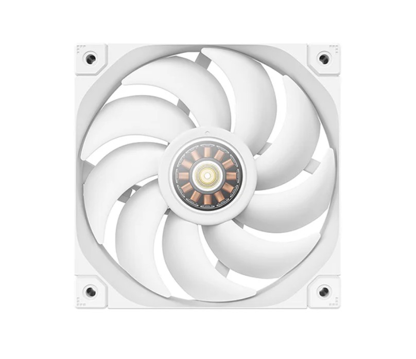 DEEPCOOL RF120F PWM FAN WHITE - QUIET PC COOLING SOLUTION