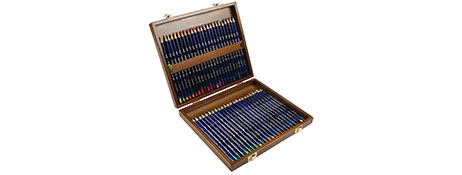 DERWENT INKTENSE WATERCOLOUR PENCILS - 48 ASSORTED COLOURS TIN