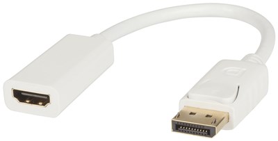 GENERIC/UNSPECIFIED MANUFACTURER DISPLAYPORT TO HDMI ADAPTER CABLE 150MM - CONNECT YOUR PC