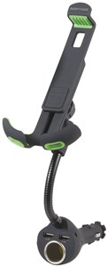 GENERIC TECH SOLUTIONS IN-CAR PHONE HOLDER WITH DUAL HIGH-POWER USB CHARGING