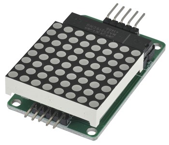 DUINOTECH ARDUINO 8X8 LED DOT MATRIX DISPLAY MODULE