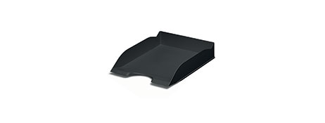 DURABLE ECO BLACK DOCUMENT TRAY - SUSTAINABLE DESK ORGANISATION