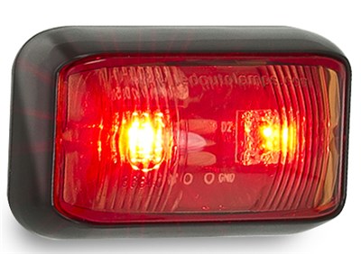 UNSPECIFIED MANUFACTURER LED SIDE CLEARANCE LIGHTS FOR LONG TRAILERS & CARAVANS (12/24V)