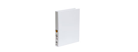 MARBIG A4 WHITE INSERT BINDER - 200 PAGES, DURABLE FILING