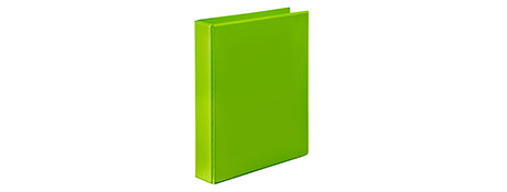 MARBIG A4 LIME 200 PAGE INSERT BINDER FOR EASY FILING
