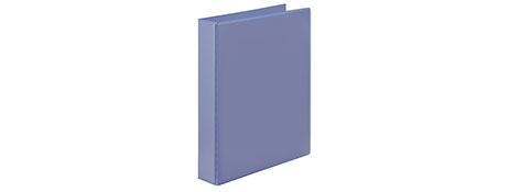 MARBIG A4 PURPLE INSERT BINDER - 300 PAGES, 25MM RINGS